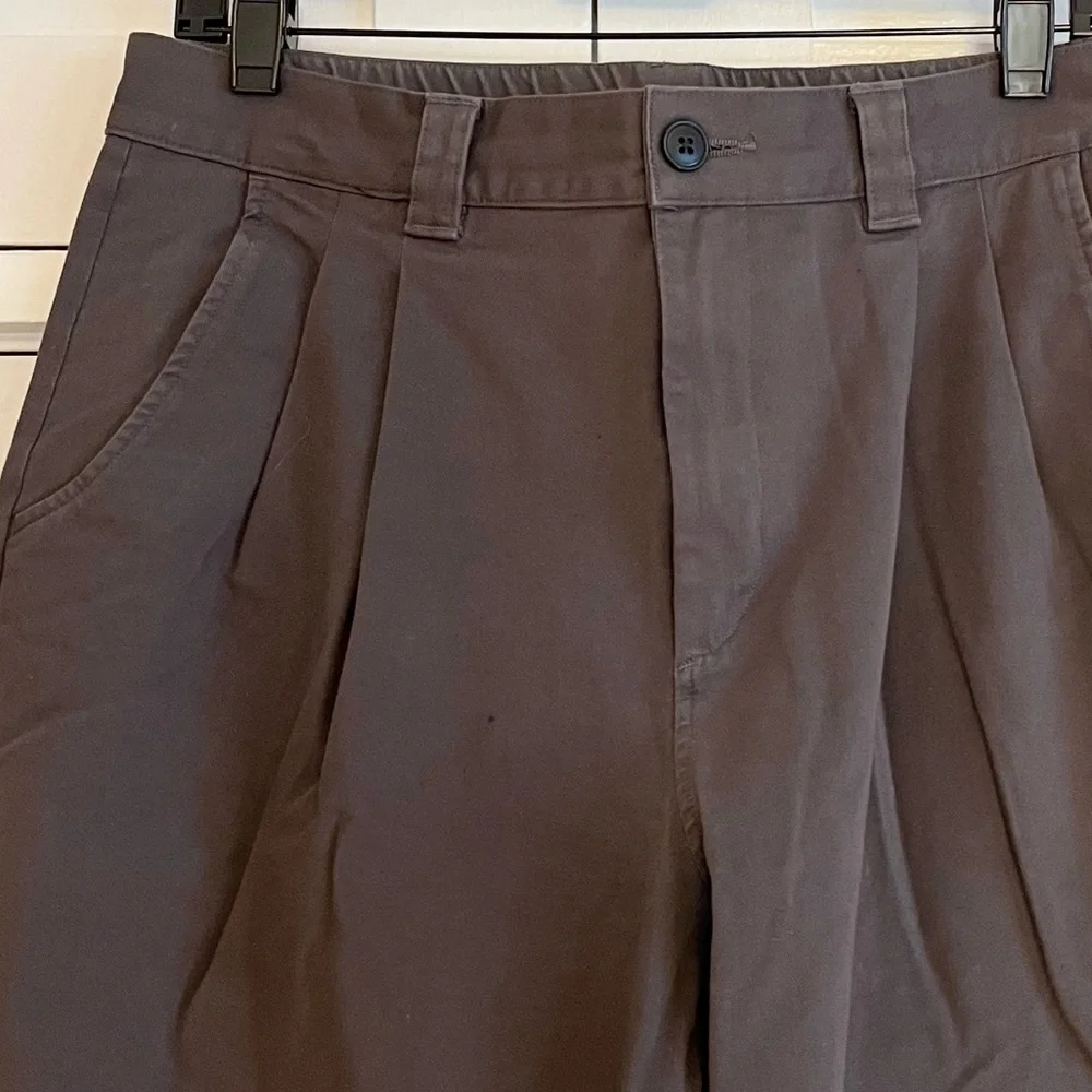 Muji Women's Blue/Gray Chinos - Picture 2 of 5